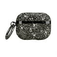 thumbnail image 7 of Diamond Glitter Case for AirPods 3rd Generation Glitter Case for Women Girls Girly Crystal Diamond Rhinestone Bling Protective with Keychain (Black), 7 of 7