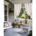 thumbnail image 4 of nqOlkjepod Outdoor Curtains for Patio Waterproof, Farm Cow Pig Outdoor Privacy Panels Grommet, Farmhouse Animals Retro Fench Wood Bran Blackout Outside Curtains for Porch/Cabana 54"x84", 2 Panels, 4 of 8