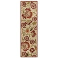 thumbnail image 5 of SAFAVIEH Blossom Leah Floral Flowers Wool Area Rug, Beige/Multi, 8' x 8' Round, 5 of 10
