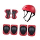 thumbnail image 5 of 7 piezas Guardias de Equipo de protección del casco para bicicletas para niños, almohadillas manuales de resistencia de impacto almohadillas de rodill Rojo, 5 of 8