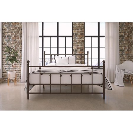 DHP Manila Metal Bed Frame, Queen Size - Bronze - Walmart ...