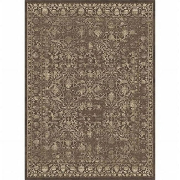 Radici USA 3564-0040-LIGHTBROWN Colosseo Tapis - Brun Clair - 3 Pi. 3 Po. x 4 Pi. 11 Po.