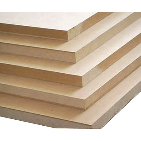 Custom Size 1/2'' (12mm) X 12'' X 12'' MDF Board (18 Sheets)