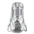 thumbnail image 2 of Casco protector de aluminio para soldador, protector facial multiusos, de gran tamaño, resistente al fuego, para fábricas y fundiciones, 2 of 8
