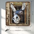 thumbnail image 2 of Nice Butt Donkey Vintage Metal Tin Sign Bathroom Wall Decor Iron Painting Sign for Bathroom Home Bar Coffee Animal Sign Toilet Posters Rustic Wall Art Housewarming Gift 12x12 Inches, 2 of 6