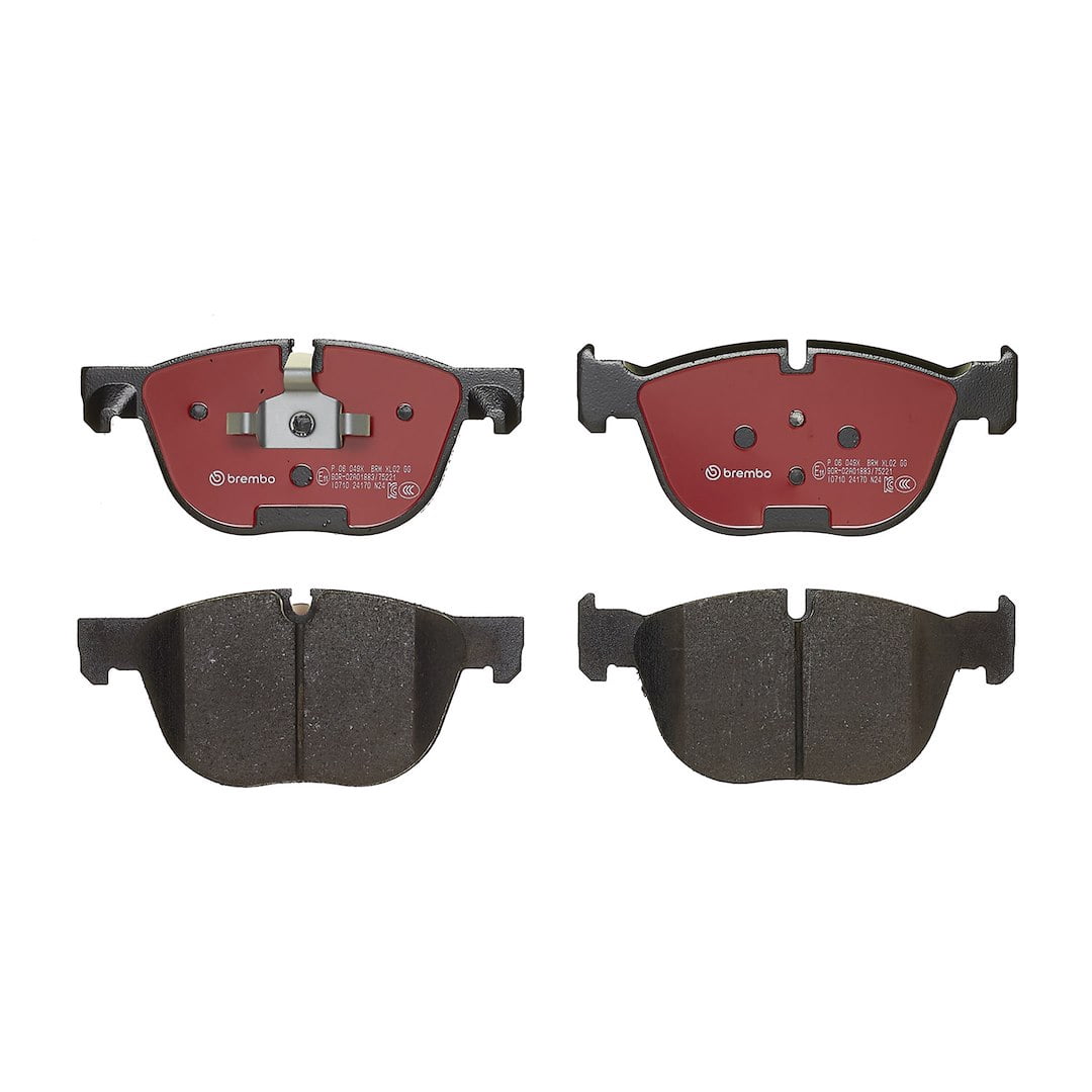 Brembo P06049X; Brake Pad; XTRALINE; FMSI Number D1294-8411; Low-Metallic; Set Of 4
