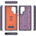 thumbnail image 2 of CaseBorne ArmadilloTek V Case for Samsung [Galaxy S22 Ultra 5G] with Kickstand Full-Body Multi-Layer Rugged - Purple, 2 of 5