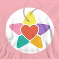 thumbnail image 2 of Care Bears: Unlock the Magic True Heart Bear Belly Adult Pull-Over Hoodie, Pink, Medium, 2 of 4