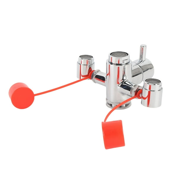 Accesorio Para Fregadero De Estación De Lavado De Ojos, Boquilla Giratoria De 360 grados, Kit De Lavado De Ojos Montado En Grifo, 2 Capas De Filtración, Fácil De Usar Para