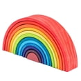 thumbnail image 2 of 12 Piezas de Bloques de Construcción Rainbow de , los Colores Son Hermosos y Atraen del Bebé, Juguetes para Niños de 2 a Baoblaze Bloques de construcción del arco iris, 2 of 8