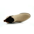 thumbnail image 6 of Polar Fox Barrett MPX806058 Men’s Memory Foam insole Classic Casual Chelsea Boots, in Camel Beige, Men's Size 11, 6 of 8