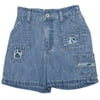 Wrangler - Denim Camo Patch Cargo Shorts for Boys - Toddler