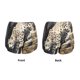thumbnail image 3 of Balery Graceful Snow Leopard Pantalones cortos deportivos para mujer con forro y dos bolsillos, elásticos, para entrenamiento, gimnasio, yoga-X-Large, 3 of 7