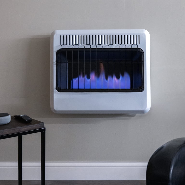 30000 BTU Vent Free Blue Flame Natural Gas Heater - Walmart.com