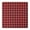 Red And White, variant on Yellow and Black Checkered Pattern Square Fitted Tablecloth with Elastic Edge,Square Table Cover,Washable Elastic Table Cover for Home Kitchen Party Decor 34"x34"