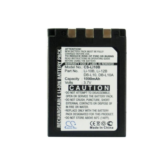 Replacement Battery For Olympus 3.7v 1090mAh Camera Battery