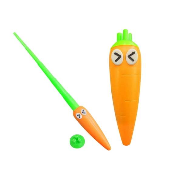 YoaNJYGR Cloak with Hood Men Compact Extendable Retractable Carrot Hand Held Radish toy Pole for Carry to Events tours Parties Etc Cosplay props & Cosplay Orange