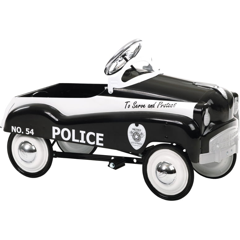 PC200 InSTEP Retro Police Pedal Car Ride On