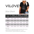 thumbnail image 7 of VILOVE Plus Size T Shirts for Women a Dream Is a Wish Your Heart Makes Graphic Tees Casual Short Sleeve Tops, 7 of 7