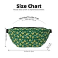 thumbnail image 3 of Naloa Tropical Fruit Print Running Belts for Men Women,Running Fanny Pack with 2-Zipper Pockets,Waterproof Waist Pack for Travel Hiking Running Outdoor Sports, 3 of 8