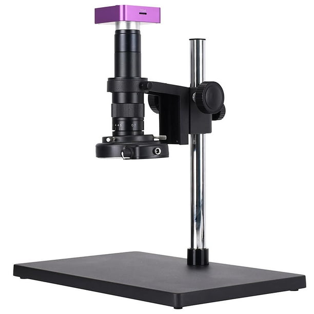 Kenally Microscopio digital con 144 LED 1080P Microscopio de video con soporte de metal Microscopio de medición de electrones de alta precisión para Pantallas optoelectrónicas Kenally TO003005-00