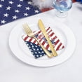 thumbnail image 6 of Yhmxh Independence Day Party Supplies, American Flag Disposable Napkins, Day 4th of July Independence Day Decorations, Patriotic Party Ornaments for Veterans Day Election Day, 6 of 6