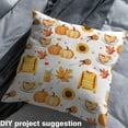 thumbnail image 2 of Homewish Autumn Pumpkin Maples Fabric by the Yard 1 Yard,Hello Fall Home Decor Fabric by the Yard,Sweet Dessert Cabdy Coffee Sewing Fabric For Girls Boys,Luxury Bedroom Decor, 2 of 6