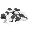 thumbnail image 4 of 100pcs Sandpaper Discs 1pc Shaft Pedicure Tool Replacement Accessory for Electric Callus Remover(25mm 0.98in ), 4 of 14