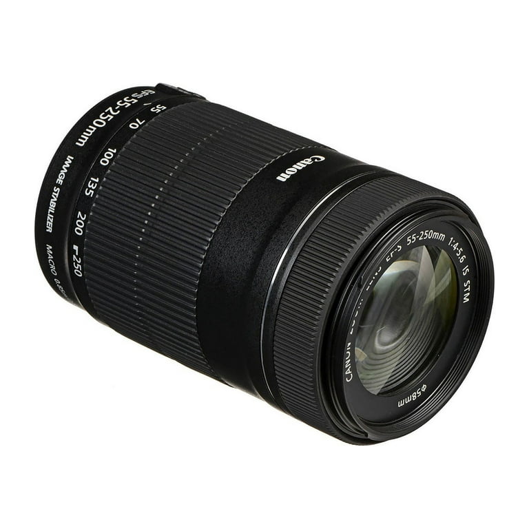 Canon EF-S 55-250mm f/4-5.6 IS Telephoto Zoom Lens for SLR Cameras