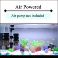 thumbnail image 5 of Aquaneat Sponge Filter, Aquarium Sponge Filter with Ceramic Media Balls, for Betta Fry Shrimp Tank, with 2 Spare Sponges, 5 of 7
