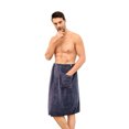 thumbnail image 4 of Falda de baño para hombre moderna y duradera que se puede usar con toalla de fibra de toalla de baño para secarse., 4 of 6