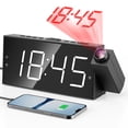 thumbnail image 1 of Proyector despertador digital Mesqool para dormitorio infantil, 1 of 9