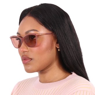 Jimmy Choo Selby Women's Oversized Havana Cat Eye Sunglasses, 100
