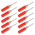 thumbnail image 3 of Broches de Test de Sonde, 2mm Non Destructif 10pcs Léger Antirouille Broches de Test Robuste Haute Résistance Compacte pour la Détection de Tension pour Multimètre Rouge, 3 of 8