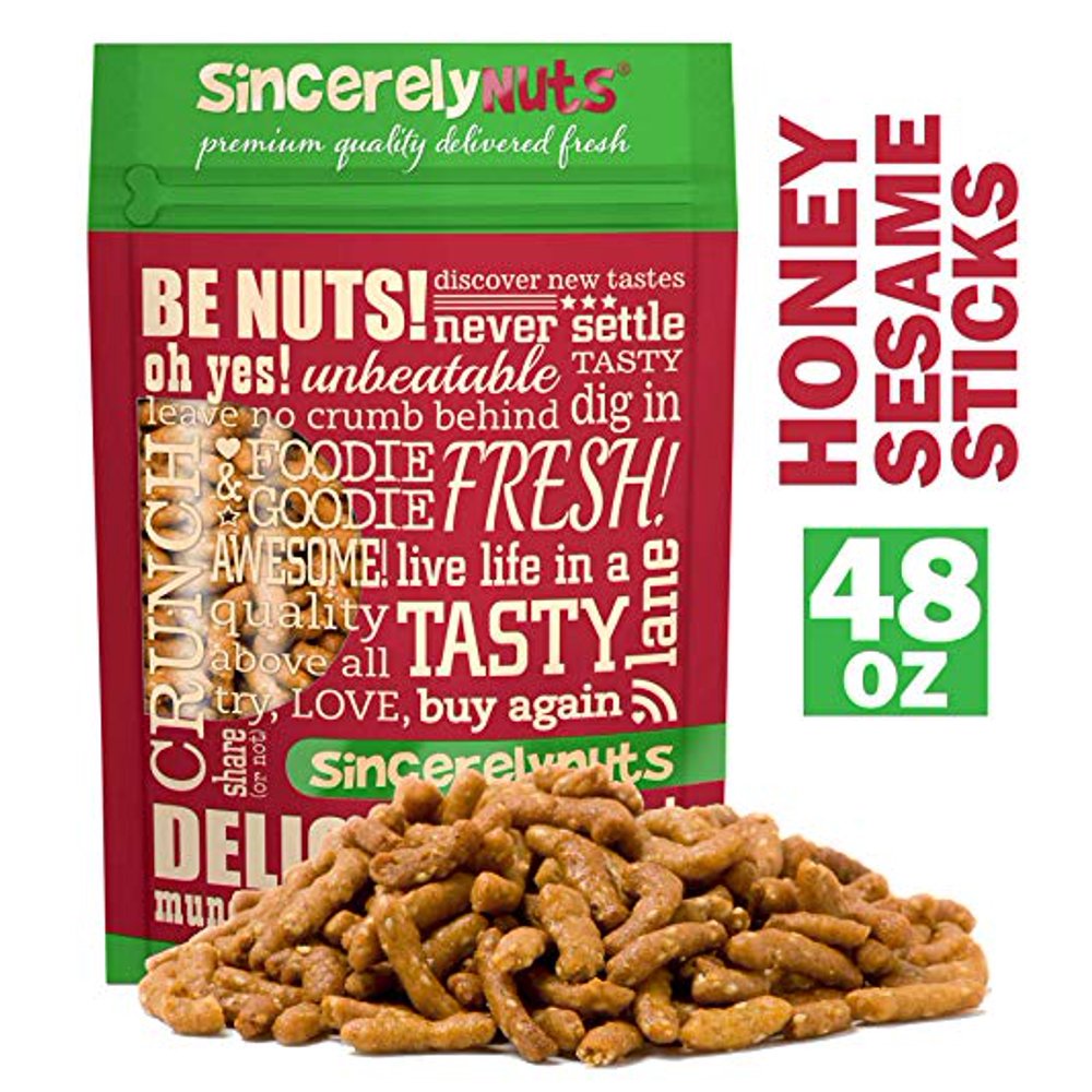Sincerely Nuts Honey Roasted Sesame Sticks, 3 LB Bag