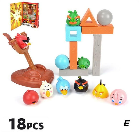 Angry Bird Toy Interaction Catapults Building Blocks Set For Children
