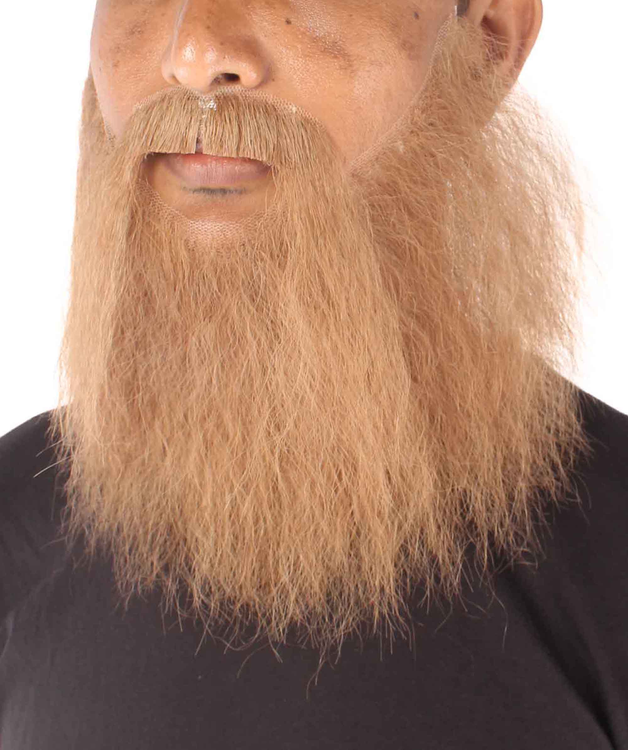 HPO Men's Synthetic Hair Full Beard Cosplay Facial Hair M-1304 Multiple Colors