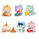 thumbnail image 2 of Bloques de construcción de partículas pequeñas para niños, juguetes de cumpleaños, adornos de ensamblaje educativo, serie Kawaii Pet Cat, Mmodel, 2 of 5