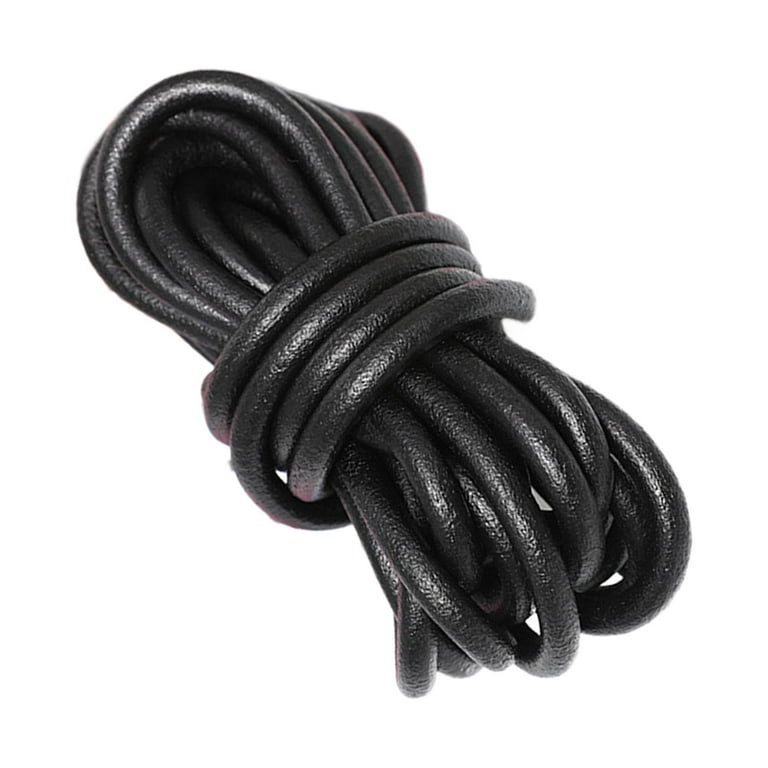 5M 8mm Leather Cord Leather Rope Thread for DIY Jewelry Making Braiding  Projects