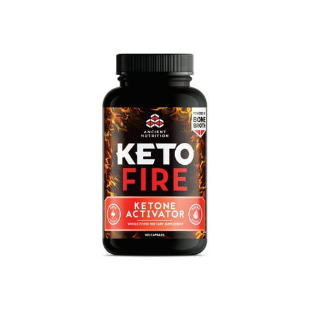 Caffeine Nutrition Facts - Ancient Nutrition KetoFIRE Capsules, Electrolytes and Caffeine, 180 count