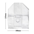 thumbnail image 3 of Para Xiaomi Roidmi Eve Plus aspiradora cepillo lateral bolsa para polvo fregona trapo, 3 of 5