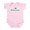 Petal Pink, variant on CafePress - I Love Montessori Infant Bodysuit - Baby Light Bodysuit, Size Newborn - 24 Months