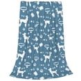 thumbnail image 2 of Vsdgher Poodle Dog Ultra-Soft Micro flannel Blanket Throw Blankets for Couch Sofa, Bed (4 sizes)-40"x30", 2 of 7