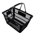 thumbnail image 6 of BESTOYARD 1Pc Practical Black Plastic Basket for Grocery and Seasoning Storage, 6 of 7