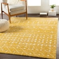thumbnail image 3 of Contemporary Mohican Collection Area Rug in Curry Color and Rectangle, Runner Shape, 3 of 6
