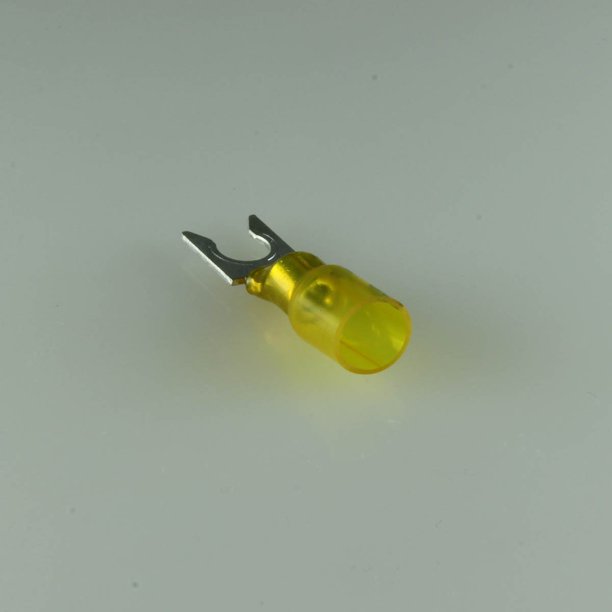 1210 Ga. Heavy Duty HeatShrink SnapSpade Fork Terminals, 1/4" Stud