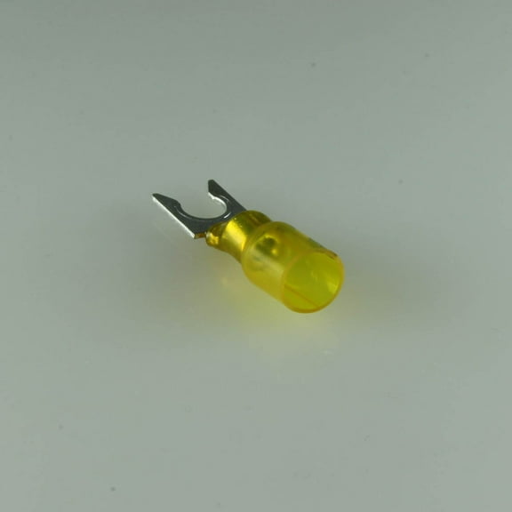 12-10 Ga. Heavy Duty Heat-Shrink Snap-Spade Fork Terminals, 1/4" Stud - (pack of 10)