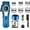 Blue, variant on KEMEI 2242 Professional Hair Clippers for Men, Cordless Barber Clipper with LED Display & Charging Base, Hair Cutting Tools, 9000 RPM Super Torque Motor, Green