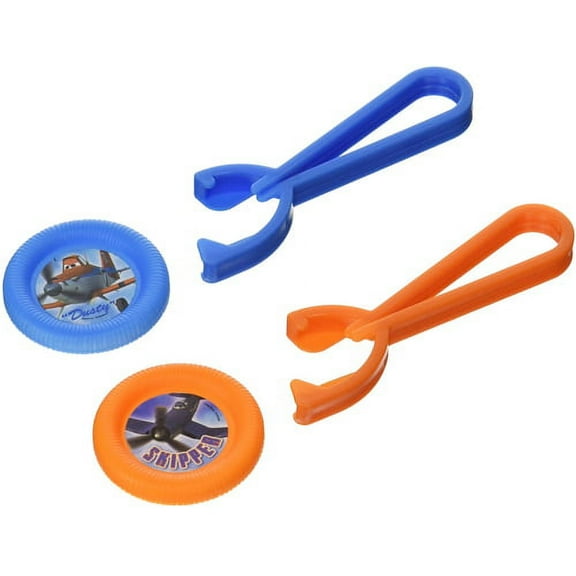 Various Planes Disc Shooters Party Favors, 12 Count