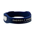 thumbnail image 1 of Energy Armor 7-3621172796-1 Navy Blue Negative Ion Super band With Silver Letters, Extra Small, 1 of 1